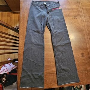 Vintage Lucky Brand Y2K Embroidered Sweatpants Small